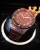 Replica Hublot BIG BANG Automatic Watch - Brown Gummy Strap (2)_th.jpg